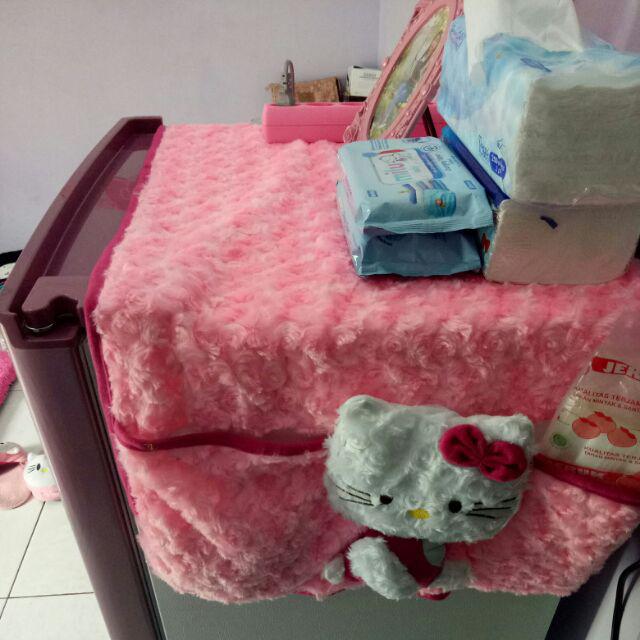 Cover Kulkas/ Tutup Kulkas/ Sarung Kulkas Hk