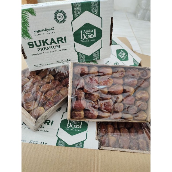 Jual Kurma Sukari Premium Kemasan 1 Kg Wraping Shopee Indonesia 8300