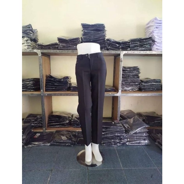 Celana Kerja Pinggang Kancing