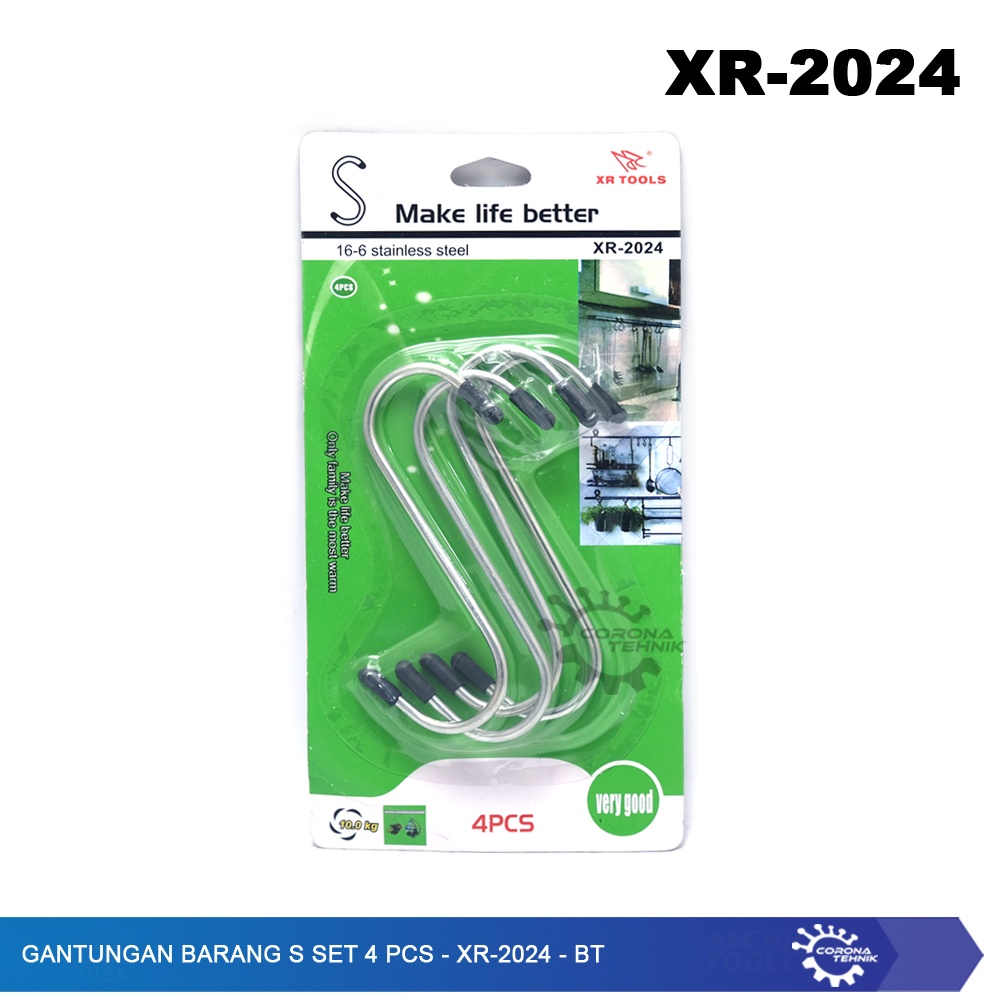 XR-2024 - BT - Gantungan Barang S Set 4 Pcs