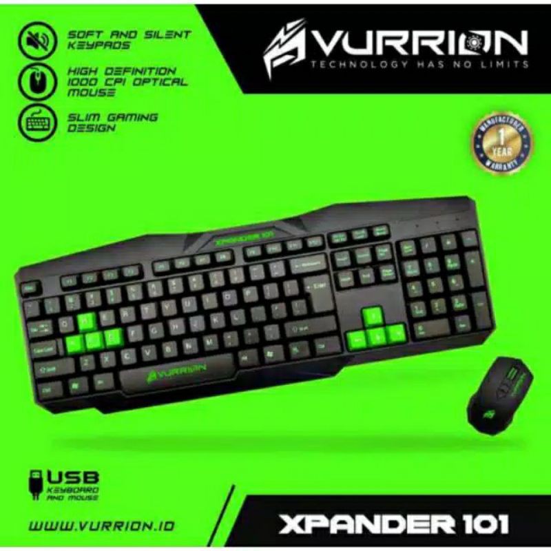 KEYBOARD + MOUSE VURRION EXPANDER