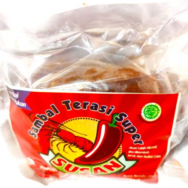 

Sambal Terasi Super Asli Pontianak