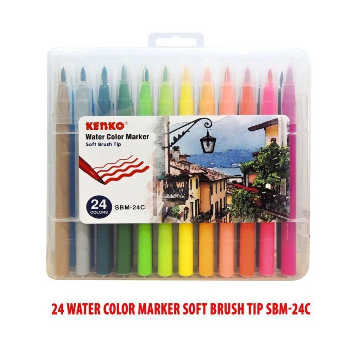 

KENKO Brush Water Color Marker 24 warna