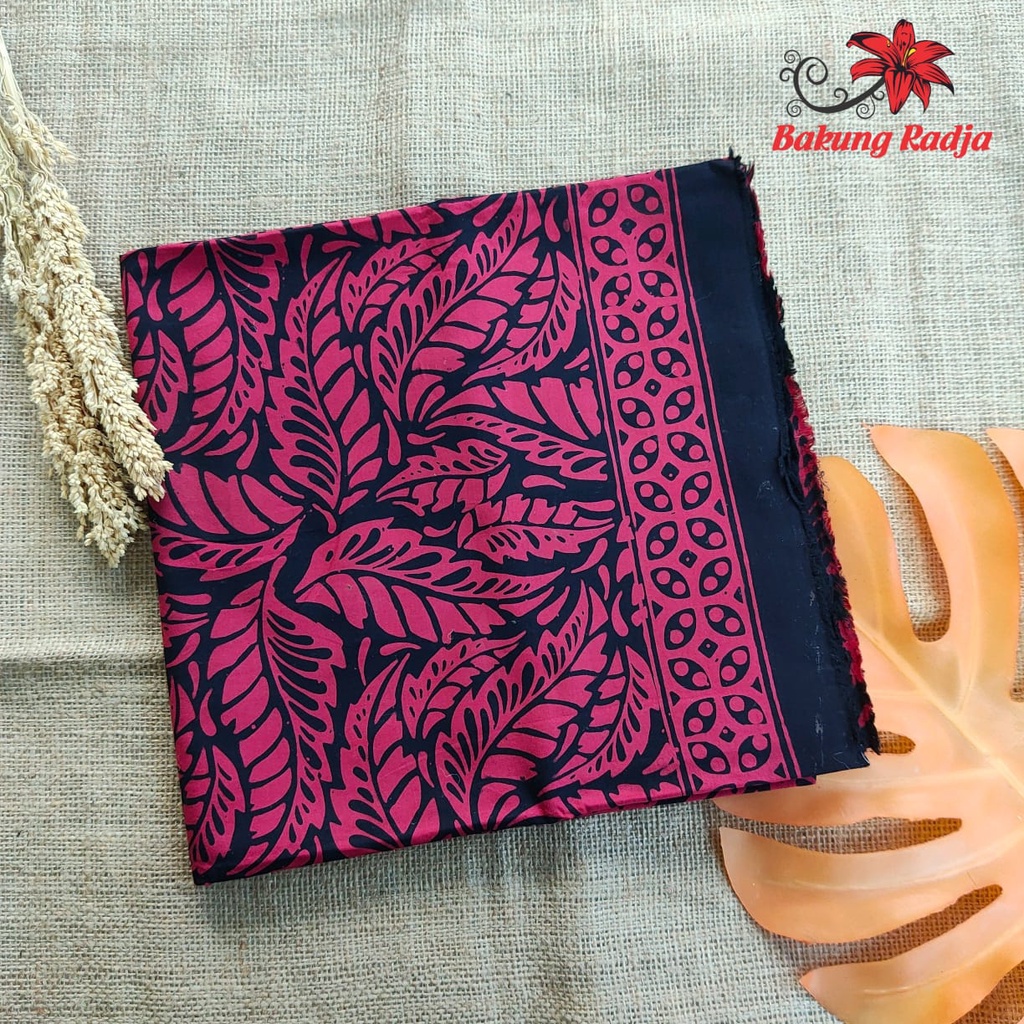 Kain Batik Motif Daun Motif Elegan