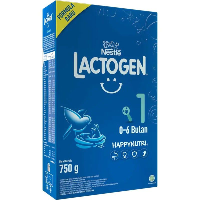Lactogen 1 (0-6 bulan) 750gr (Exp: Juni 2022)