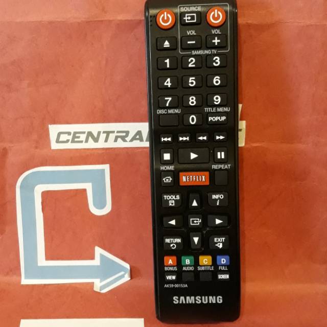 Remote TV DVD NETFILX AK59-00153A Original