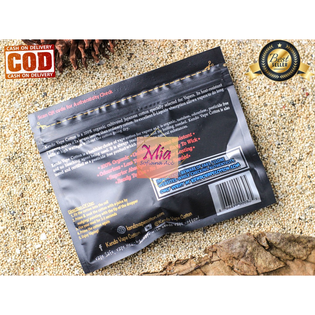 KAPAS PREMIUM KEENDO GOLD ISI TEBAL NIAN