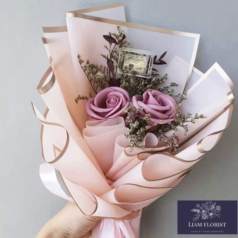 BUKET KOPI/BUKET GOODDAY/BUKET KOPI MIX BUNGA/BUKET ARTIFICIAL WISUDA ULANG TAHUN ANNIVERSY