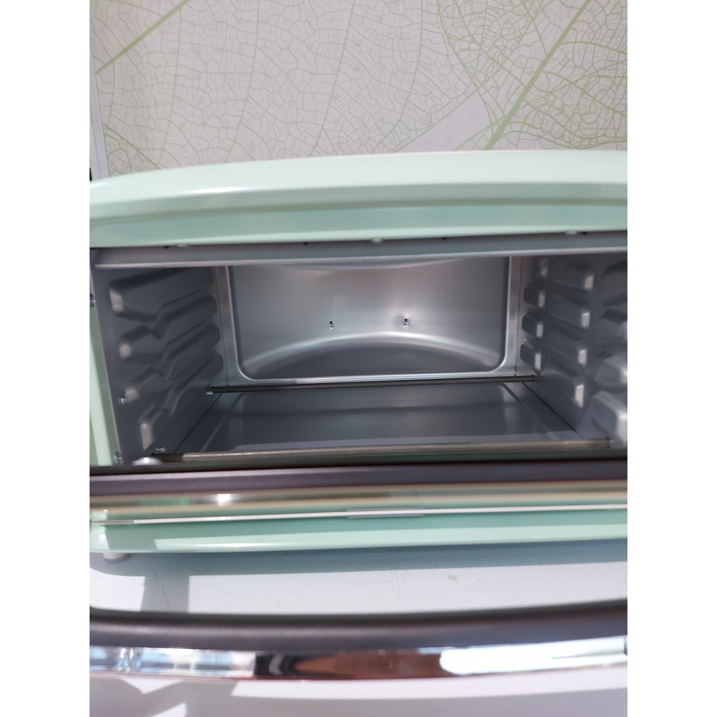 ARIETE OVEN TOASTER 18 LTR / ALAT PEMANGGANG KUE / GREEN VINTAGE TOASTER