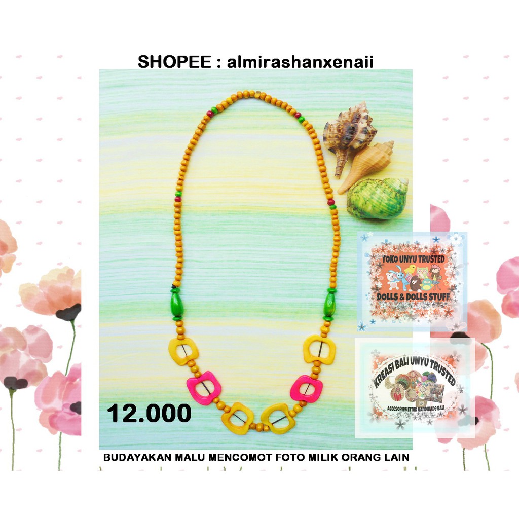Kalung BALI Handmade/ Kalung Etnik BALI/ Kalung Fashion Wanita/ Kalung Hijab/ Kalung BALI Murah 34
