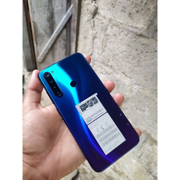 Redmi note 8 ram 4+1/64GB second bekas