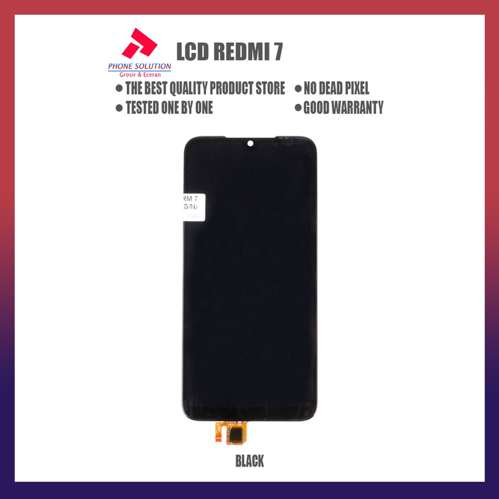 LCD Xiaomi Redmi 7 Fullset Touchscreen // Supplier LCD Xiaomi Redmi - Garansi 1 Bulan