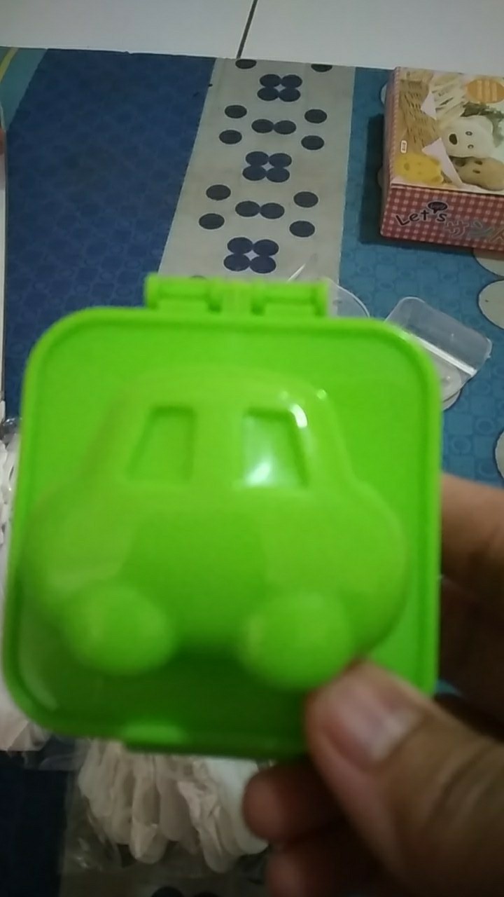 019 - Cetakan Pencetak Nasi Rice Bento Mold Telur Mobil Car