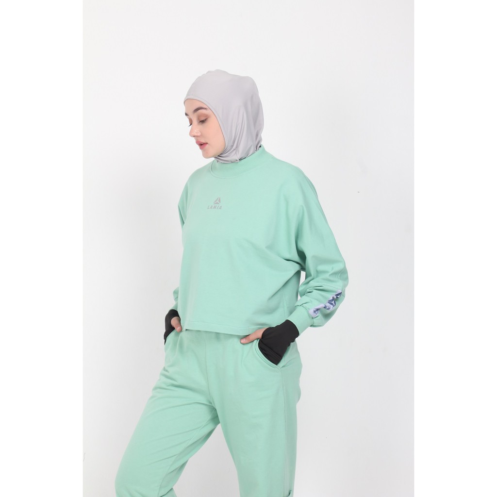 MIVVA+ - 90S Sweater & Cargo Training ( Baju Olahraga Wanita )-7