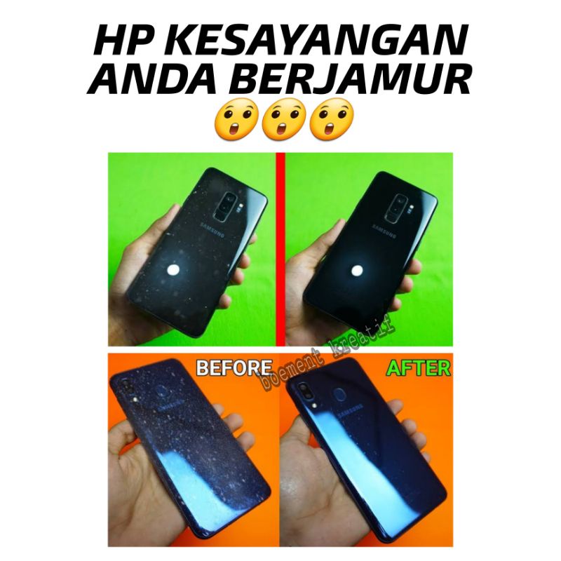 Pembersih jamur hp / penghilang jamur layar hp / Pembersih jamur kaca