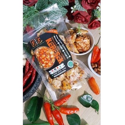 

Seblak Premium GG Snack "KERESEK" Bumbu Bawang Pedas Sedang 50gr