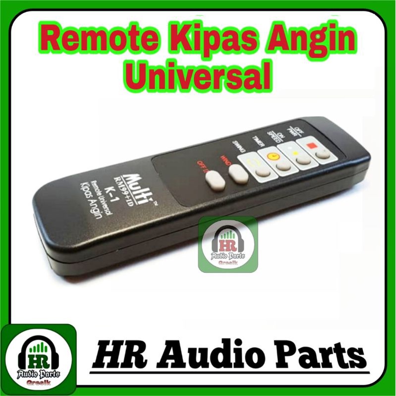 Remot Kipas Angin Multi Universal Maspion Miyako Cosmos Sharp Sekai Arashi Yundai dll