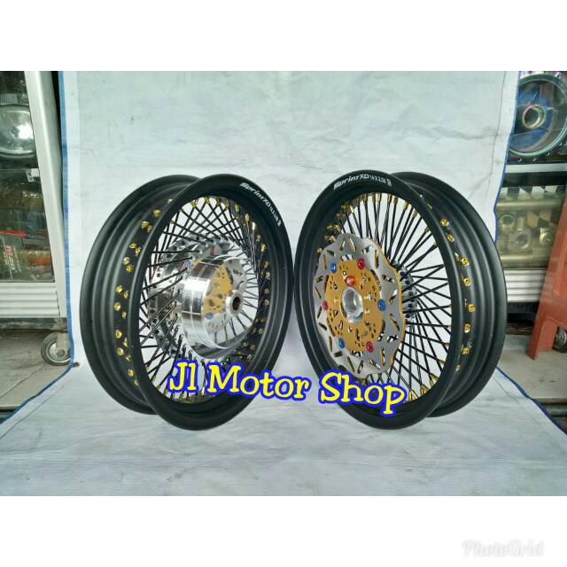 Sepaket Velg Jari2 Seribu All Matic Beat Scoopy Vario 110 125 150 Mio Xeon M3 Mio J Xride Fino Dll