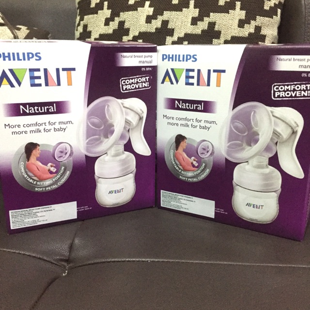 Avent Breast pump manual Natural