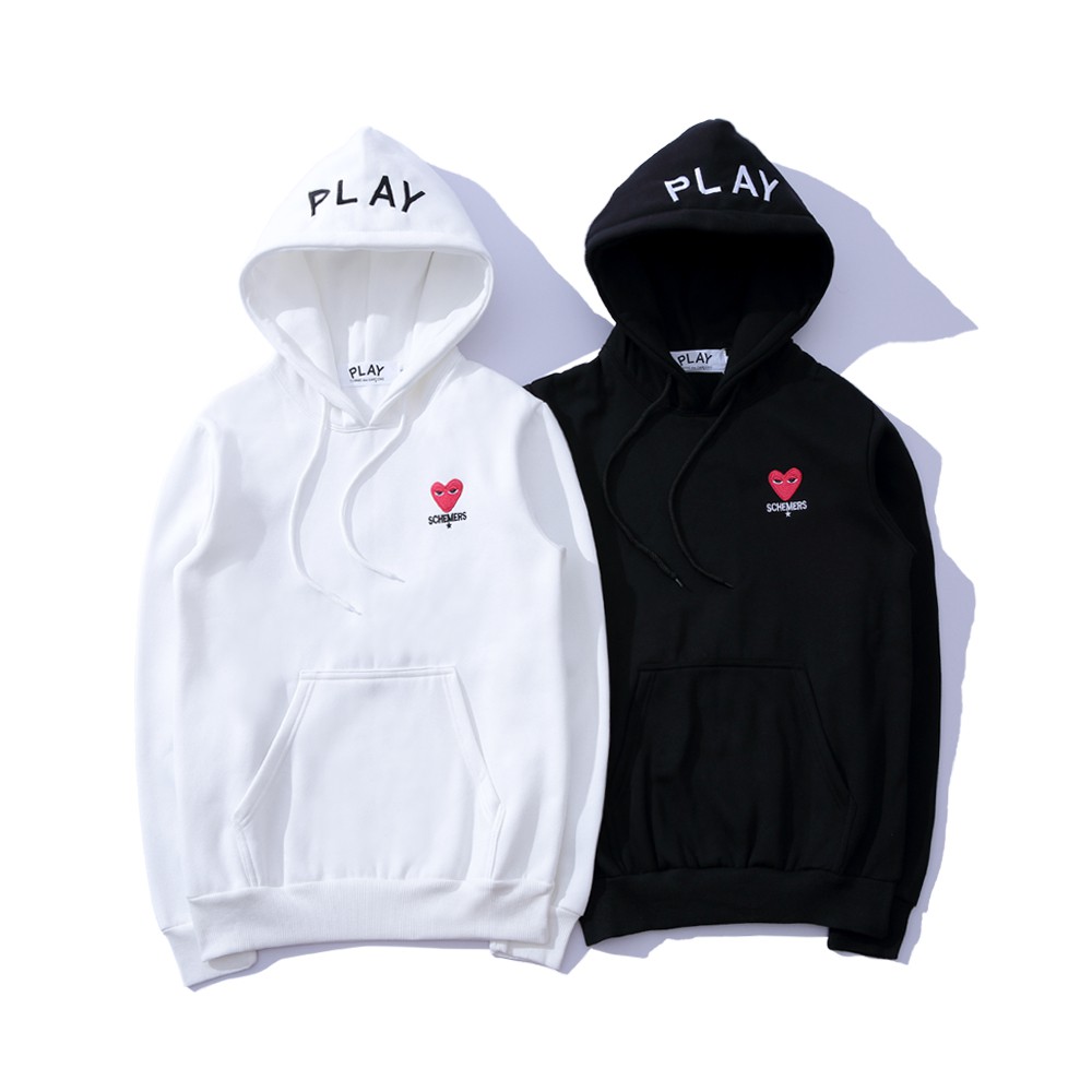 comme des garcons oh yes hoodie