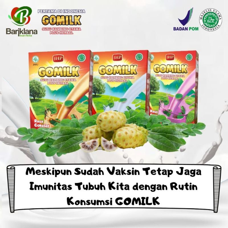 

GOMILK SUSU KAMBING PLUS HERBAL