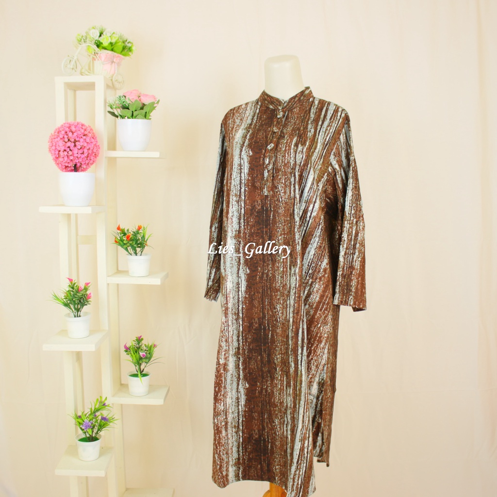 Tunik DG - Cokelat - Katun Impor