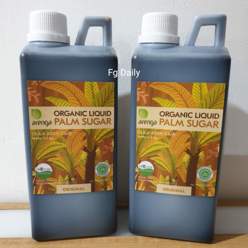 

Gula aren cair 1liter / palm sugar syrup / arenga palm sugar halal MUI