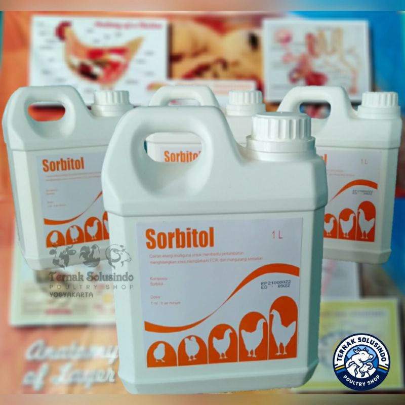 Sorbitol cairan energi 1 Liter khusus ayam