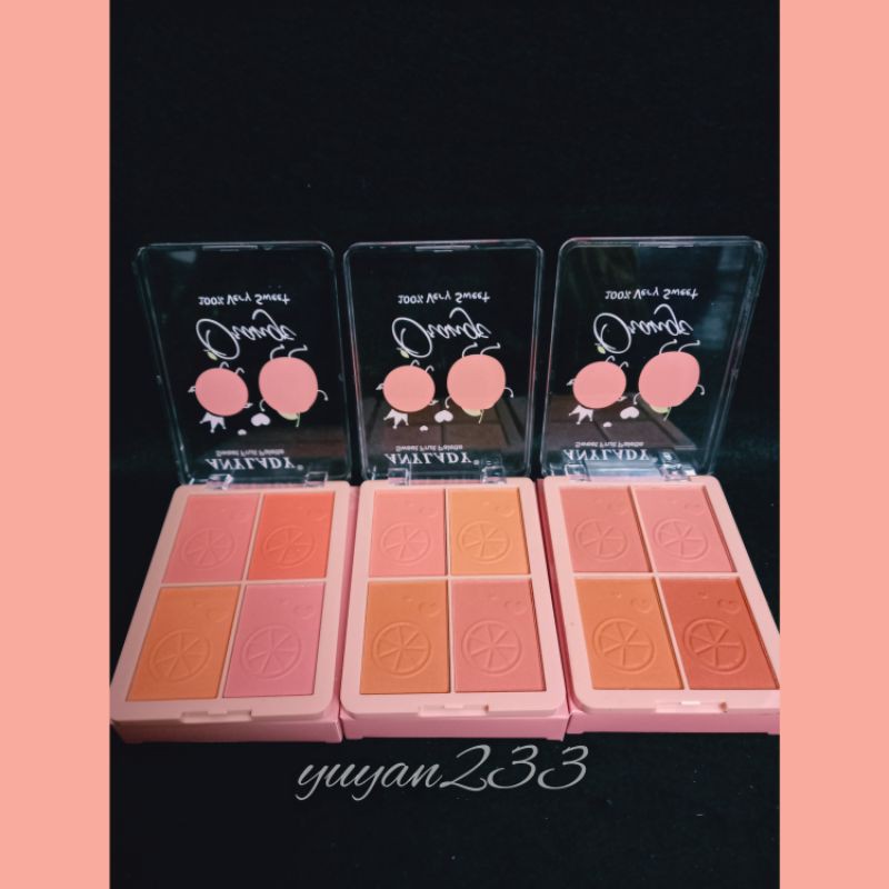 PROMO ECER!!!BLUSHER/BLUSH ON 4 WARNA ANYLADY 795B