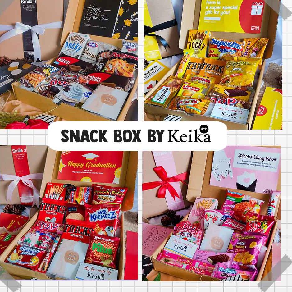 

PALING DIMINATI Snack Box 2 | Hampers Gift Ultah Kado Cewek Cowok Warna Hitam Pink Merah Snackbox Parcel Ulang Tahun ♨ 869