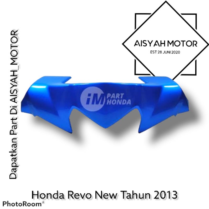 Visor Honda Revo Absolute New Warna Biru Tahun 2011-2013