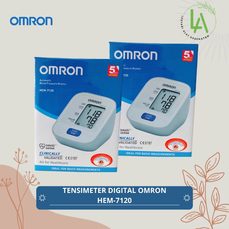 TENSI METER OMRON HEM 7120 / TENSI METER DIGITAL OMRON HEM 7120 GARANSI OMRON 5 TAHUN