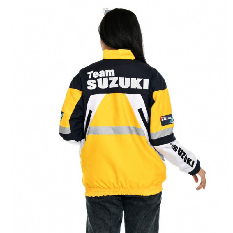 jaket vintage suzuki