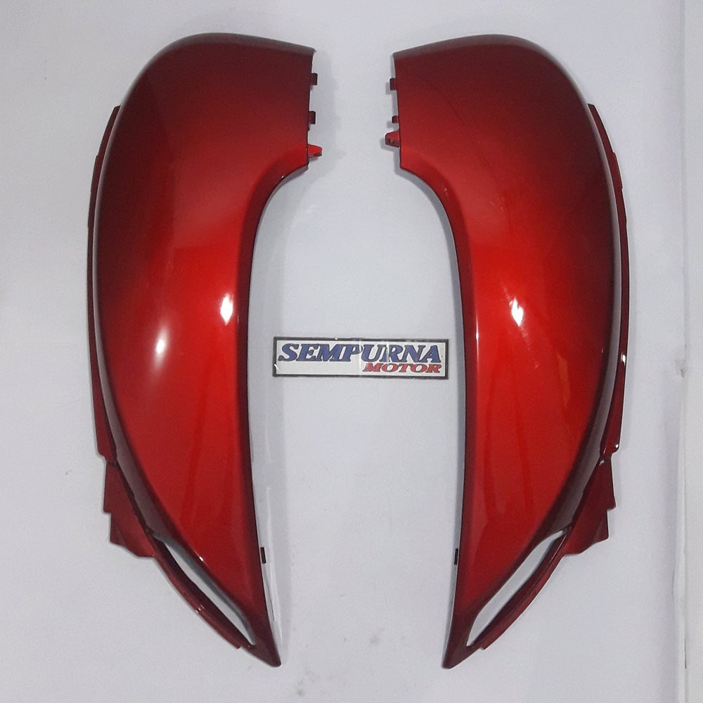 Bodi Honda Scoopy FI Warna Merah Marun Tahun 2015