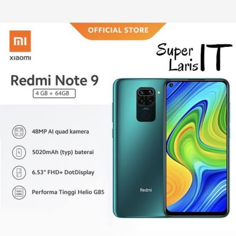 Redmi note 9 ram 4/64