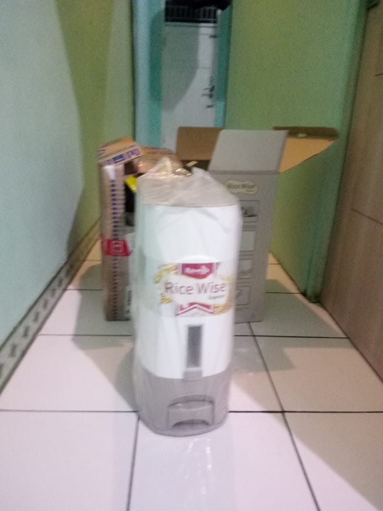 Rovega Rice Box / Dispenser / Tempat / Wadah / Kotak / Beras 5kg / 5 Kg / 15kg / 15 Kg