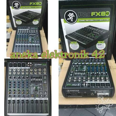 MANTAF MIXER AUDIO MACKIE PRO FX 8 V2 ORIGINAL (8 chanel)