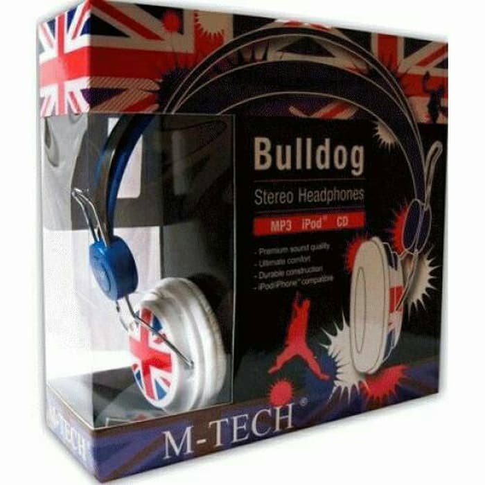 HEADSET M-TECH DESIGN BULLDOG STEREO