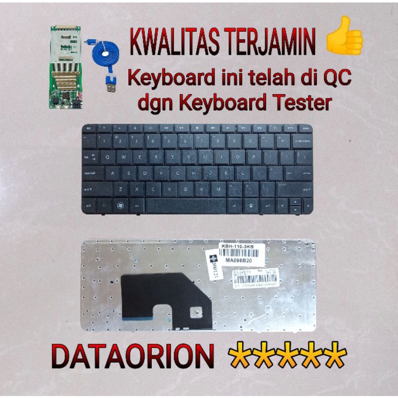 Keyboard laptop hp mini 110-3000 110-3015 110-3018 110-3030 110-3031 110-3014tu