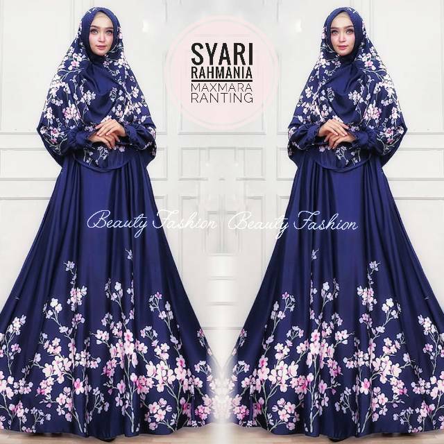 Gamis Syari Rahmania Maxmara set khimar