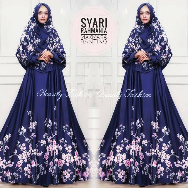 Gamis Syari Rahmania Maxmara set khimar