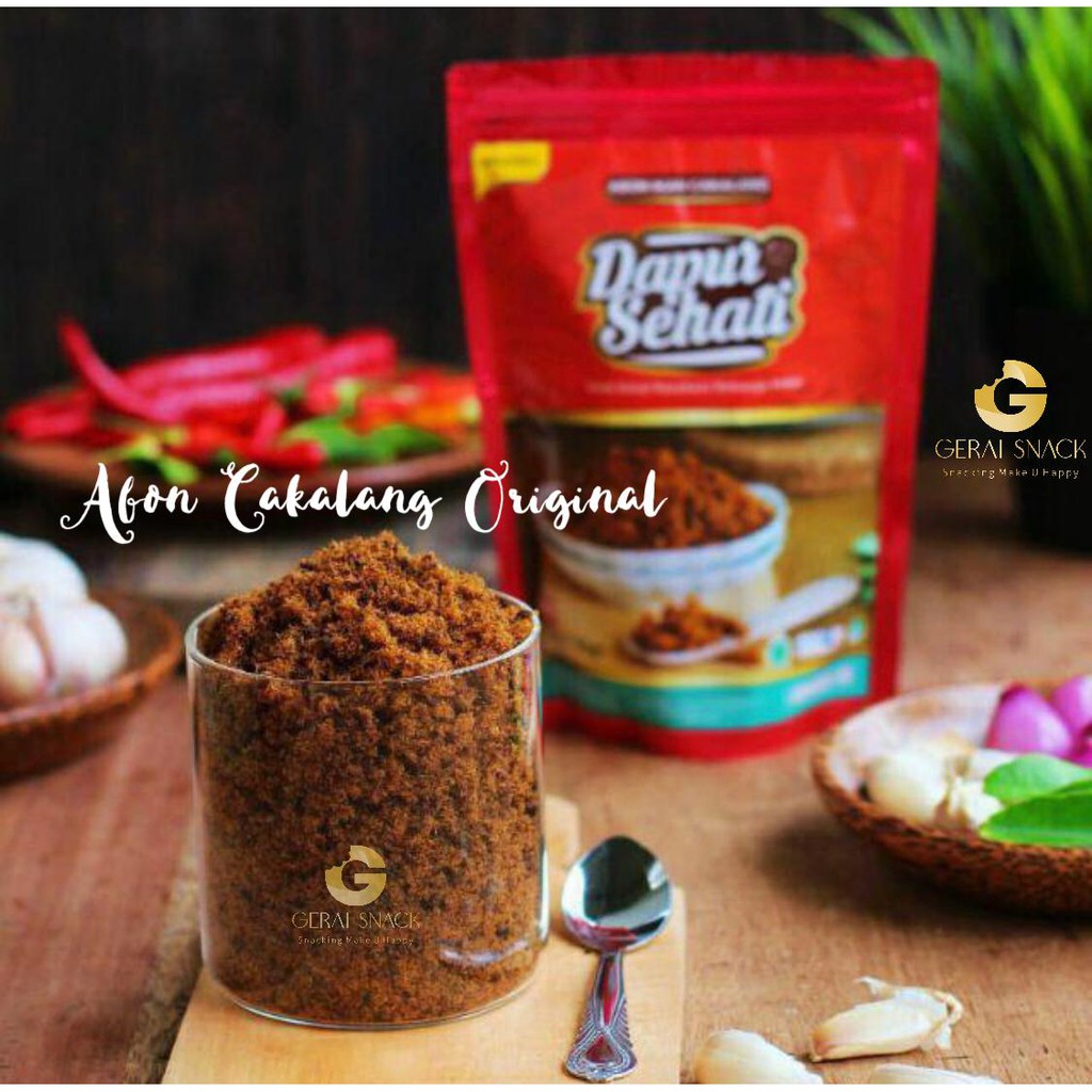 Abon Ikan Cakalang Dapur Sehati Home Made Non Msg (92gr)