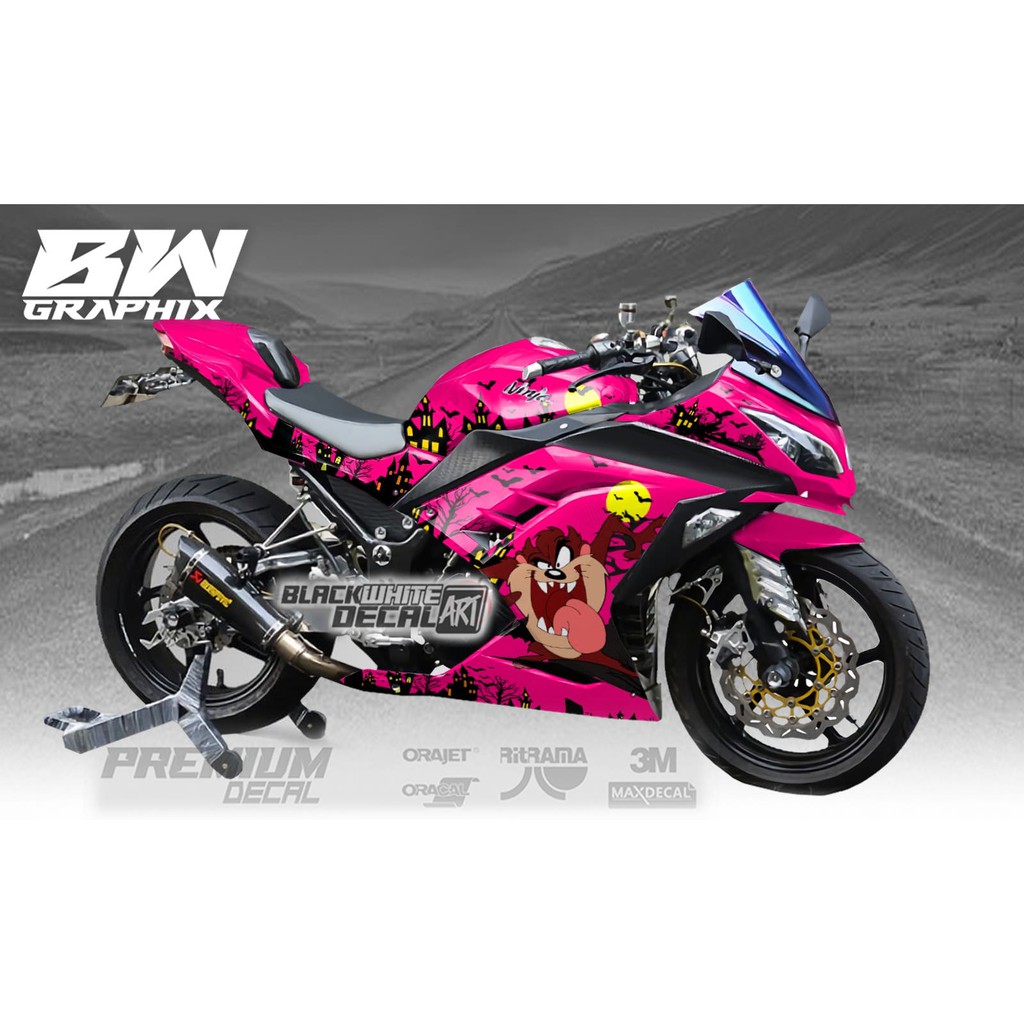 Decal / Dekal ZX 250FI/ Ninja 250 FI TAZMANIA Stiker / sticker