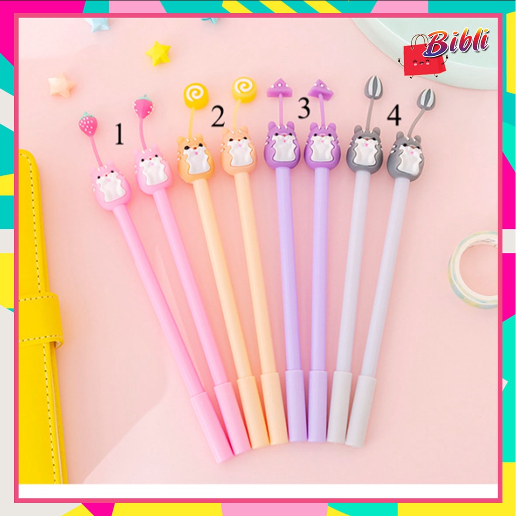 

Pulpen Karakter Boneka Buah Pena Gel Motif Karakter Lucu Pen Cute Student Korean 018