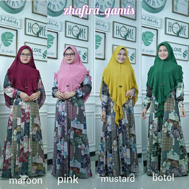 GAMIS SELENA ORI SEKARARUM FASHION