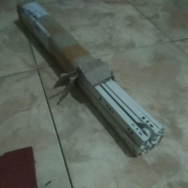 (1 Set) Rel Laci Putih Huben Erotek Lenaga 35cm / 350mm