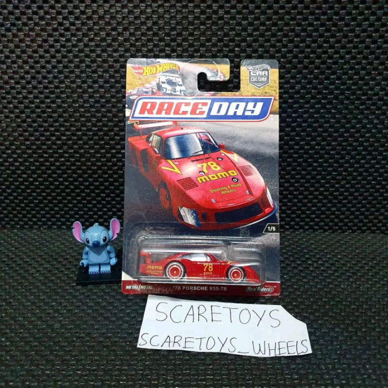 Hot Wheels 78 Porsche 935-78 935 78 Merah Red Race day premium
