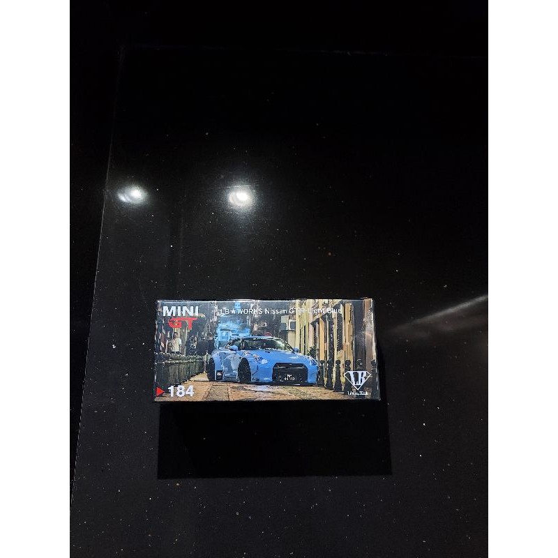 MINI GT LB WORKS NISSAN GTR LIGHT BLUE MACAU EXCLUSIVE 184 Minigt