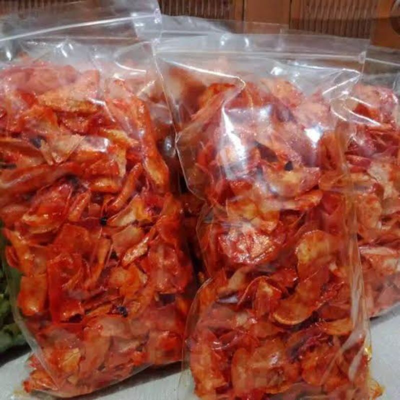 

keripik singkong rasa rujak pedes manis 250 gram
