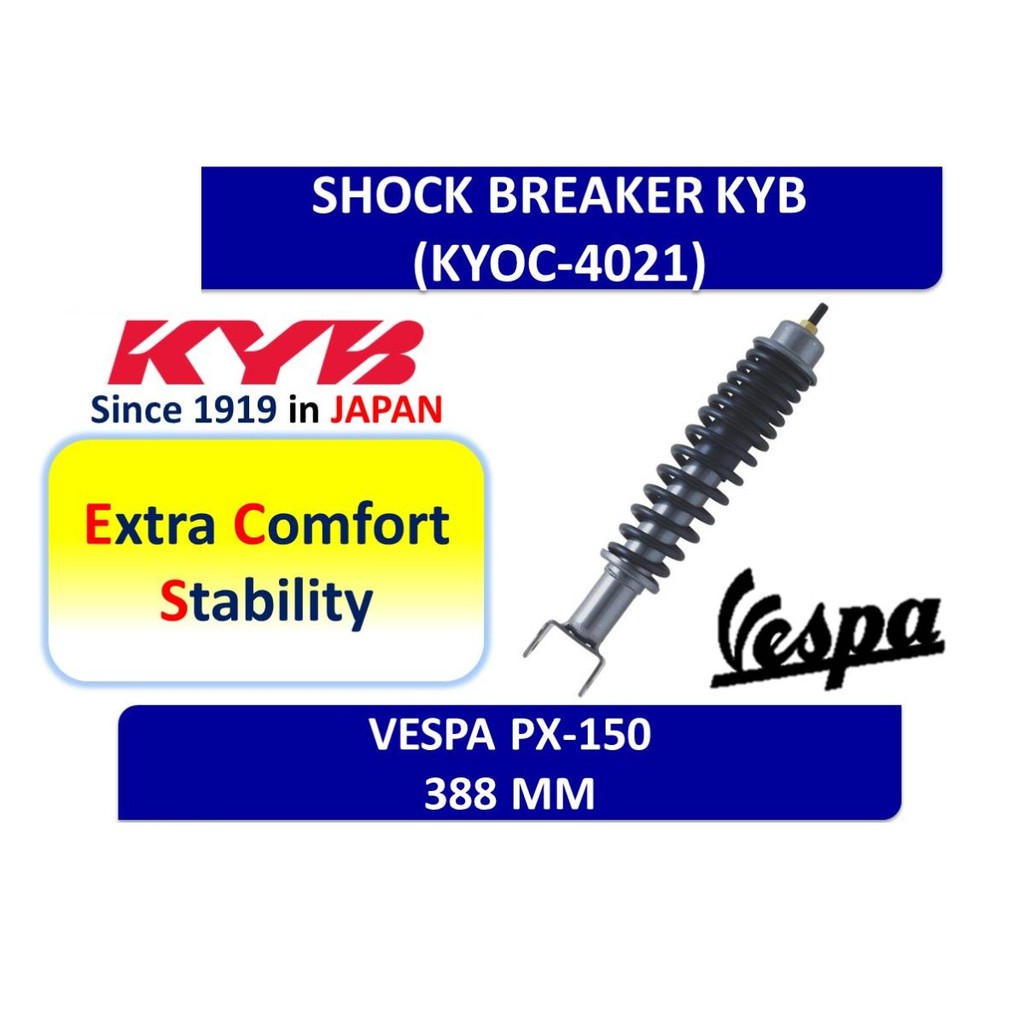 Shock Absorber KAYABA PREMIUM untuk Vespa PX-150 KYOC-4021